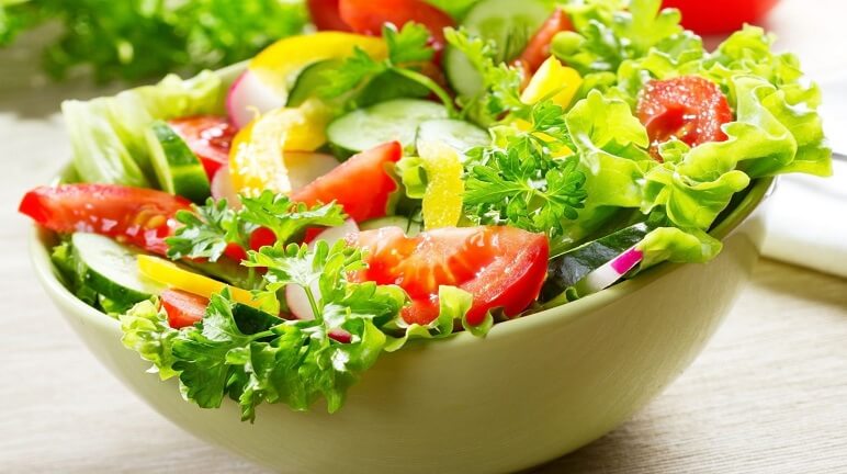 Salad rau xanh thập cẩm